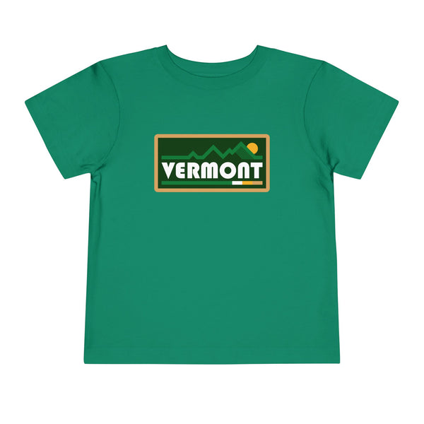 Vermont Toddler Graphic Tee - Kids Vermont Shirt