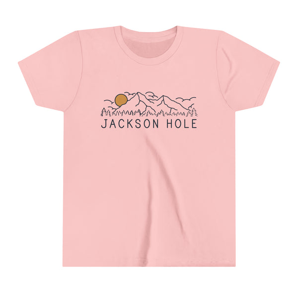 Jackson Hole, Wyoming Youth T-Shirt - Kids Jackson Hole Shirt