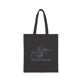 Steamboat, Colorado Cotton Canvas Tote Bag - 15