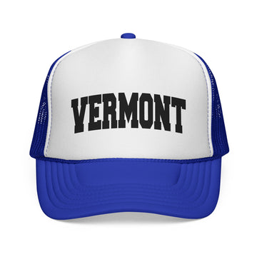 Buy royal Vermont Retro Collegiate Style Trucker Hat