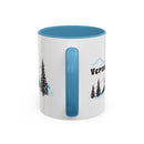 Vermont Retro Snow Skiing Mountain 11 oz Mug, Ski Lodge Decor Coffee Cup, Mountain Gondola Lover Gift, Retro Skiing Mug-16