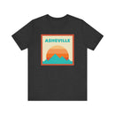 Retro Asheville, North Carolina T-Shirt, Mountain Sun Tee, Unisex Graphic Shirt, Vintage Top, Outdoor Adventure Clothing-2