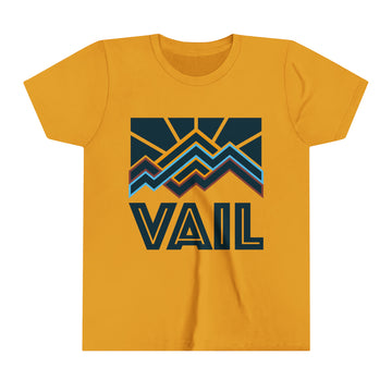 Vail, Colorado Youth T-Shirt - Kids Vail Shirt - 0