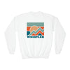 Whistler, Canada Youth Sweatshirt - Unisex Kid's Whistler Crewneck Sweatshirt