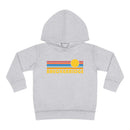 Breckenridge, Colorado Toddler Hoodie - Retro Sunrise Unisex Breckenridge Toddler Sweatshirt-2