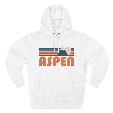 Aspen, Colorado Hoodie - Retro Mountain Unisex Sweatshirt - 0