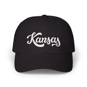 Kansas Dad Hat - Embroidered Kansas Classic Dad Cap