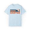 Denver, Colorado Graphic Tee, Comfort Colors Retro Unisex Denver T shirt, Mountain Adventure Shirt