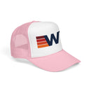 West Virginia Trucker Hat - WV Abbr retro cap-8