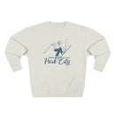 Premium Park City, Utah Vintage Snow Ski Sweatshirt-3