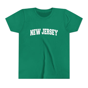 New Jersey Youth Graphic Tee - Kids T Shirt - 0