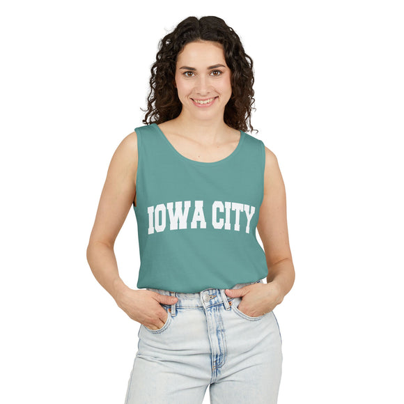 Iowa City, Iowa Tank Top Unisex | Comfort Colors - 100% Cotton