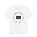 North Dakota T-Shirt — State Graphic Tee-2