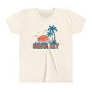 Siesta Key, Florida Youth Shirt - Retro Palm Tree Siesta Key Kid's T-Shirt-1