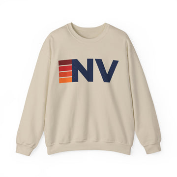 Nevada Retro Sweatshirt | Retro Stripes Nevada - 0