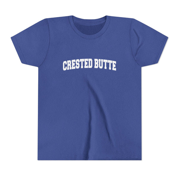 Crested Butte, Colorado Youth Graphic Tee - Kids Crested Butte T Shirt