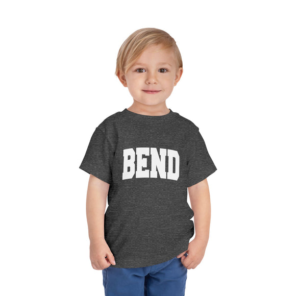 Bend, Oregon Toddler Graphic Tee - Kids Bend Vacation Shirt