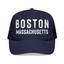 Boston, Massachusetts Trucker Hat - Foam Boston Cap-1