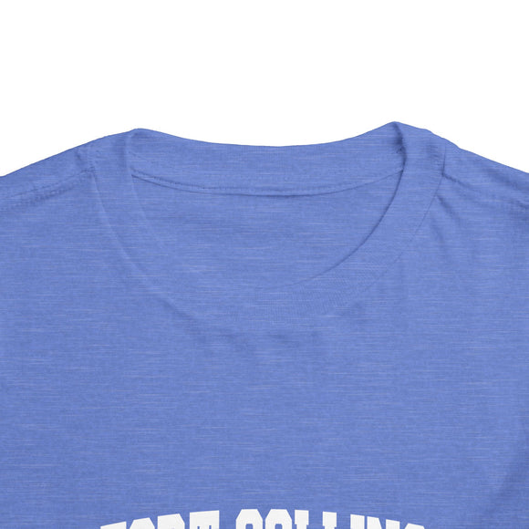 Fort Collins, Colorado Toddler Graphic Tee - Kids Fort Collins Vacation T-Shirt