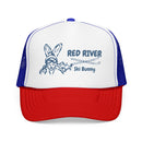 Red River, New Mexico Ski Bunny Trucker Hat-8