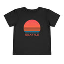 Seattle, Washington Toddler T-Shirt - Retro 80s Toddler Seattle Shirt-4