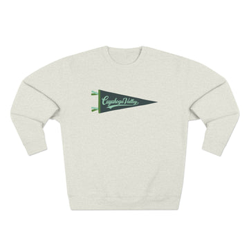 Buy oatmeal-heather Premium Cuyahoga Valley National Park Crewneck Sweatshirt