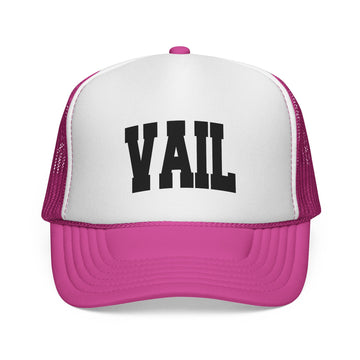 Buy pink Vail, Colorado Collegiate Style Trucker Hat