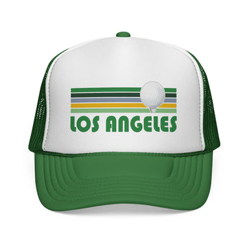 Los Angeles, California Retro California Trucker Hat - 0