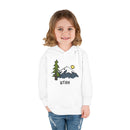 Utah Toddler Hoodie - Unisex Mountain Utah Toddler Sweatshirt-8