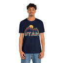 Utah T Shirt Retro Mountain - Unisex Utah Shirt-88