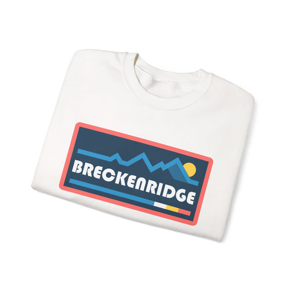 Breckenridge, Colorado Sweatshirt - Mountain Graphic Crewneck