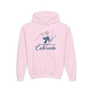 Colorado Youth Hoodie - Snow Ski Kids Colorado Hooded Sweatshirt-4