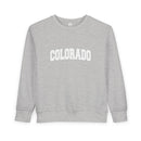 Colorado Toddler Sweatshirt - Colorado Toddler Crewneck Sweatshirt-1