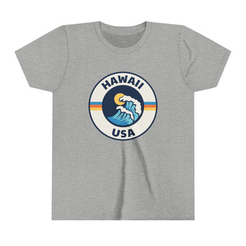 Buy athletic-heather Hawaii Youth T-Shirt - Unisex Kids Hawaii Shirt