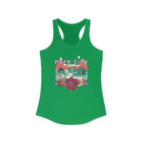 Park City, Utah Women's Racerback Tank Top
