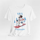 Vail, Colorado T Shirt - Ski Snowman Graphic Tee-7