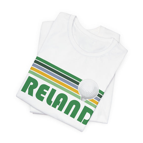 Golf Ireland T-Shirt - Retro Golf Unisex Ireland Shirt