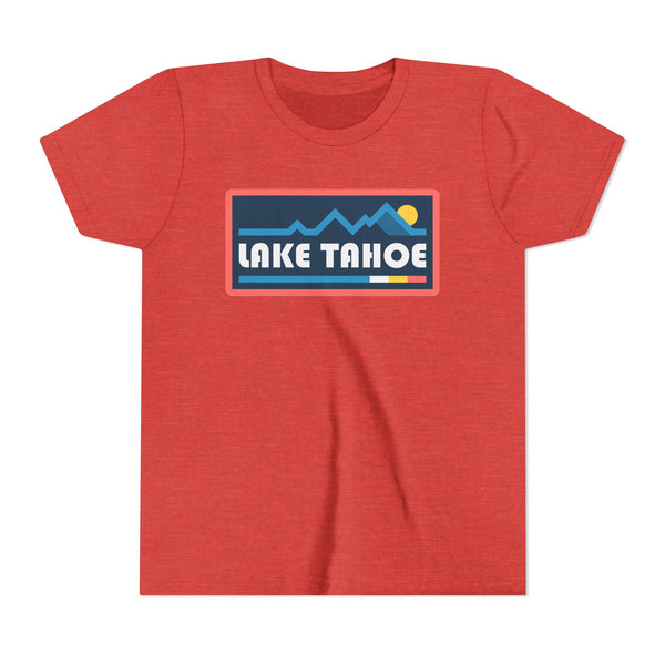 Lake Tahoe, California Youth Graphic Tee - Kids Lake Tahoe T Shirt