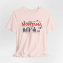 Montana Après-ski T-Shirt - Vintage Mountain Graphic Tee-14