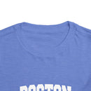 Boston, Massachusetts Toddler Graphic Tee - Kids Boston Vacation Shirt-11