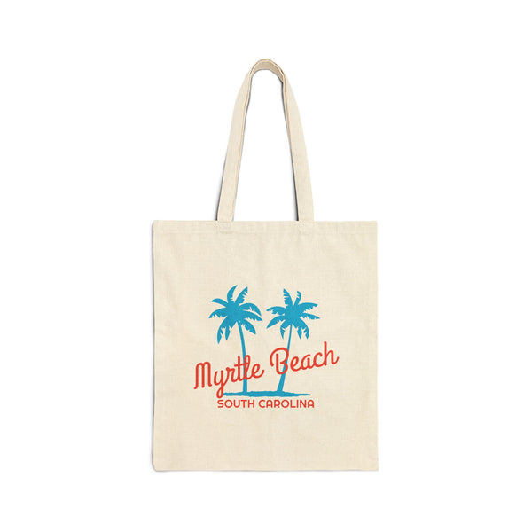 Myrtle Beach, South Carolina, Cotton Canvas Myrtle Beach Tote Bag