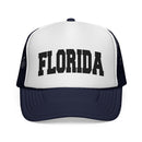 Florida Retro Collegiate Style Trucker Hat-6