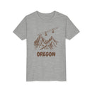 Oregon Youth T-Shirt — Vintage Gondola Ski Mountain Tee-3