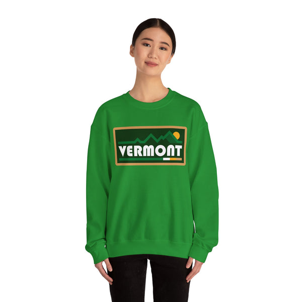 Vermont Sweatshirt - Mountain Graphic Crewneck