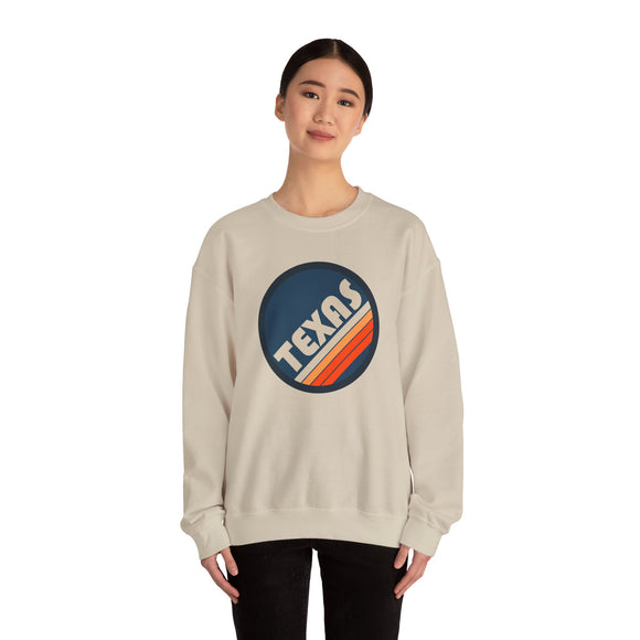 Texas Sweatshirt - Retro Graphic Crewneck