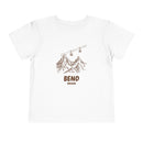 Bend, Oregon Toddler T-Shirt — Vintage Gondola Ski Mountain Tee-2