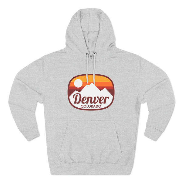 Premium Denver, Colorado Hoodie - Retro Unisex Denver Sweatshirt