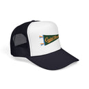 Capitol Reef National Park Pennant Trucker Hat — Vintage Foam Mesh Cap-7