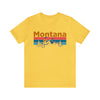 Montana T-Shirt - Mountain Sunset Unisex Montana Shirt
