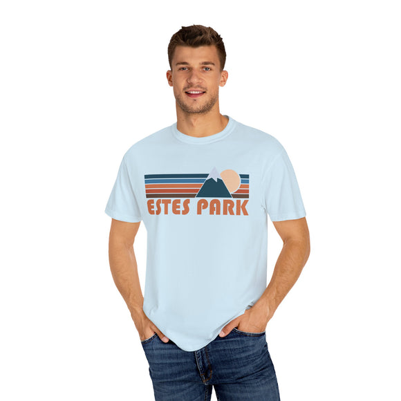 Estes Park, Colorado Graphic Tee, Comfort Colors Retro Unisex Estes Park T shirt, Mountain Adventure Shirt
